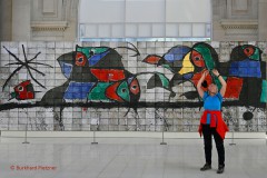Keramikwand von Miró