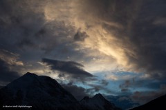 Abendstimmung mit Wetterumbruch